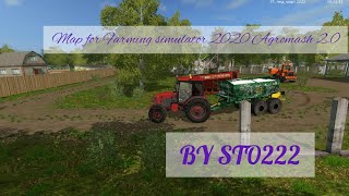 Map for Farming simulator 2020 Agromash 2.0 BY STO222