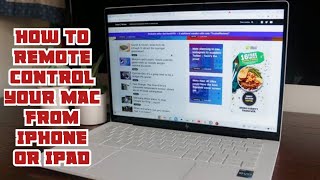 How to remote control your MAC from Iphone or IPAD