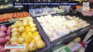 Bakery, Fruit shop, Supermarket for students @ DNUI Campus