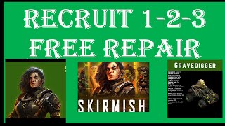 War Commander- SAGITARIUS / SKIRMISH RECRUIT 1-2-3 / EASYWAY/ FREE REPAIR