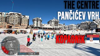 [4K] Skiing Kopaonik, The Centre - Pančićev Vrh - Sunčana Dolina - Duboka, Serbia, GoPro HERO11