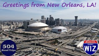 Aerial Scouting - New Orleans National Road Meet, February 17-18, 2024