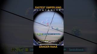 Hacker 😈 bolte  longe range fastest sniper  King 💥 Only DANGER RAKA 💀 #shorts #trending #bgmi #pubg