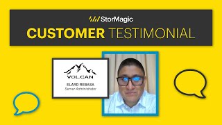 Volcan Customer Testimonial (Elard Rebasa) Highlights