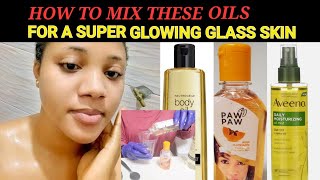 SIMPLE GLOW OIL FOR A NATURAL BRIGHTER SKIN.