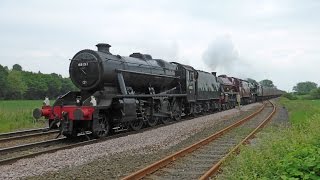 48151, 45699 & 46115 at Common Lane (Gascoigne Wood) - 2nd June 2014