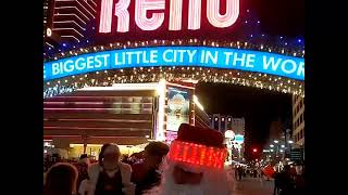 Reno Santa Pub Crawl 2019 RGB LED hat magic!