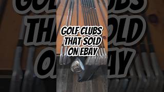 ⛳ What Golf Clubs SOLD on eBay #whatsoldonebay #ebayseller #shorts