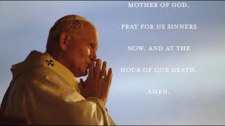 Day Eight of a Nine Day Novena To Saint John Paul II