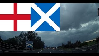 Driving in England & Scotland --- From Cambridge to Glasgow 6 hours