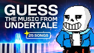 Guess Undertale Music on Piano! (25 Songs)