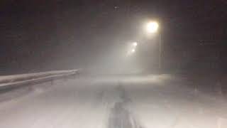 blizzard, snowstorm, snow, snow storm  метель Воркута 26 января