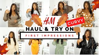 Autumn Winter H&M Haul & Try On! Curvy/midsize Friendly 2020