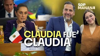 ESTEFANÍA VELOZ entrevista a MANUEL DÍAZ🤔 sobre CLAUDIA SHEINBAUMA en cumbre del G20, en SDPmañana☀️