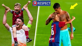 Respect & Emotional Moments in Football - HD