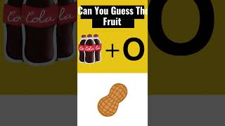 Can You Guess The FRUIT by emojis?  #quizetime #quiz #quiztime #quizzytime #riddles #quizzertime