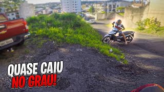 NEYVID MOTOVLOG QUASE CAIU EMPINANDO A BIZ 125