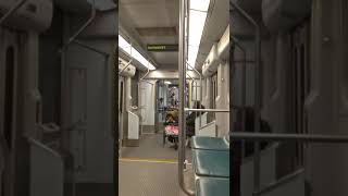 Part 2: A train ride on the Mbta Green Line type 8 From:Park st To: North station