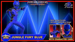 Jungle Fury Blue Ranger mod Gameplay | Power Rangers Legacy Wars