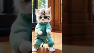 Cute cat dance 📸📸😁😁#youtubeshorts #shortsviral #shorts #shortsfeed #feedshorts subscribe