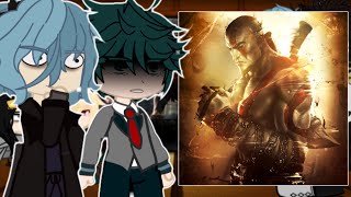 [GC] Boku no Hero (MHA) | React to Kratos || Part 2 || Gacha React - (🇧🇷_🇺🇸)