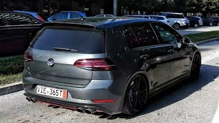 Golf 7.5R APR 400hp acceleration sound & walkaround