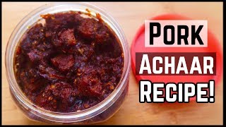 PORK MEAT PICKLE (MASU Ko ACHAR) Recipe | Spicy & Delicious PORK Achaar | How to make