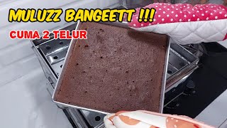 NGGA TAKUT GAGAL LAGI BIKIN BOLU COKLAT YG ENAK DAN SUPER NYOKLAT‼️no amblas amblas👌