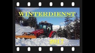 ❄️Winterdienst extrem❄️ Schneeräumung Cabview🚜