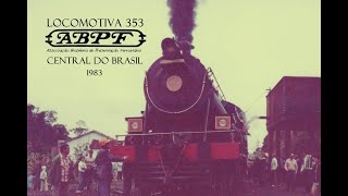 Excursão-Safári ABPF/RFFSA com a locomotiva 353 - Sabaúna/Luiz Carlos/Guararema (1983)