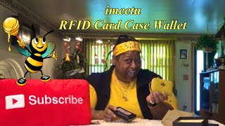 imeetu RFID Credit Card Holder, (Bee Wallet) Review (Saturday Savings)