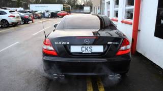 Mercedes R171 SLK200K CKS Sport Exhaust and Accessories