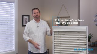 Product Expert Review - Blindster 2" Premium Cordless Faux Wood Blinds