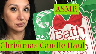 Gum Chewing Christmas Candle 🕯️ Haul | Bath and Body Works