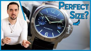 A PERFECTLY sized Panerai: Panerai Luminor Marina Review | PAM00070