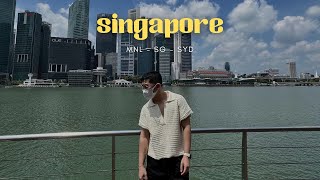 MNL-SG-SYD 🇦🇺 | Jewel Changi Airport | Marina Bay Sands | The Shoppes | Ru Vlogs