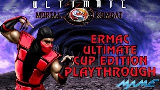 Ultimate Mortal Kombat 3: Ermac Ultimate Cup Edition Playthrough (MAME) (1080p 60fps)