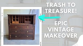 Trash To Treasure | Epic Vintage Makeover