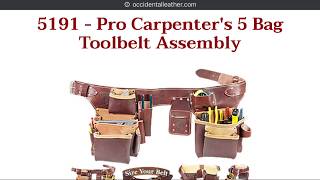 Style and Craft carpenter's toolbelt unboxing and impressions