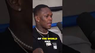 Israel Adesanya On His Childhood in Nigeria #shorts