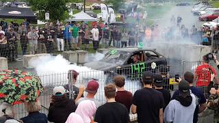 Beaucefest Incredible Burnout Contest Démolition Derby Civic!!!