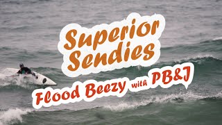 Flood Beezy with PB&J | Superior Sendies |  Ep. 9 | Sea Kayak Surfing Lake Superior Minnesota Shore