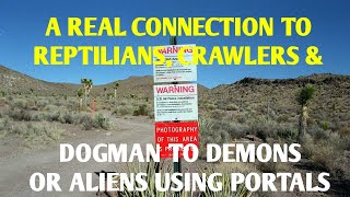 #DOGMAN, A REAL CONNECTION TO REPTILIANS, CRAWLERS & DOGMAN TO DEMONS OR ALIENS USING PORTALS