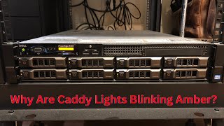 Why 3.5" Caddy (Tray) Lights Blink Amber After 2.5" SSD Replacement