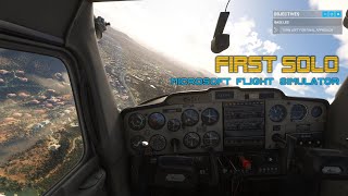 Microsoft Flight Simulator | First SOLO