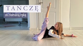 Miłość do tańca silniejsza niż złamana ręka 🤍 modern jazz SOLO || Sanah 2:00 w nocy 🎶