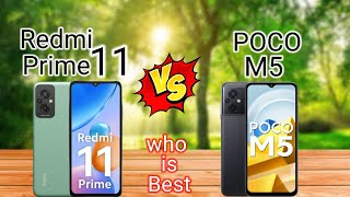 Redmi 11 Prime vs POCO M5 || Full Comparision & Specifications || 91 Mobile Tech