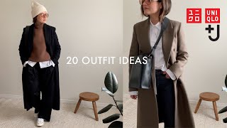 UNIQLO +J FALL/WINTER 2021 COLLECTION - PART 1 | MY HAUL feat. 20 SIMPLE OUTFIT IDEAS