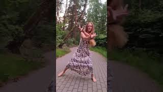 Contemporary Improvised Dancing In Lithuanian Woods - Let It All Go - Birdy - Rasa Pauzaite #dance