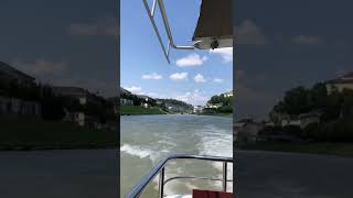 River Cruise- Salzach River, Salzburg, Austria #river #cruise #austria #salzburg #salzach